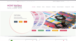 Desktop Screenshot of hedefmatbaa.com.tr